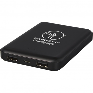 Logotrade firmakingituse foto: Gleam 5000 mAh üliõhuke valgustusega toitepank