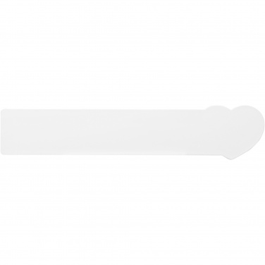 Logotrade firmakingid pilt: Tait 15 cm südamekujuline taaskasutatud plastikust joonlaud