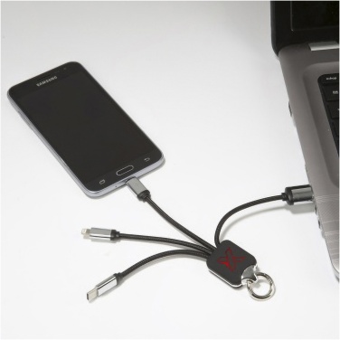 Logo trade firmakingi pilt: SCX.design C15 quatro valgustustusega laadimiskaabel