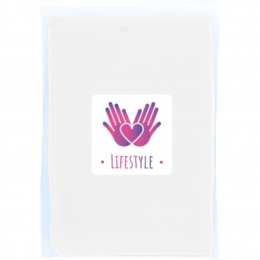 Logo trade ärikingituse pilt: Maiade taaskasutatud plastikust ühekordne vihmapontšo koos säilituskotiga