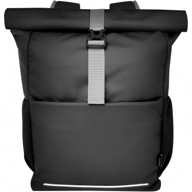 Logotrade reklaamkingid pilt: Aqua 15" GRS taaskasutatud veekindel rulliga rattakott 20L