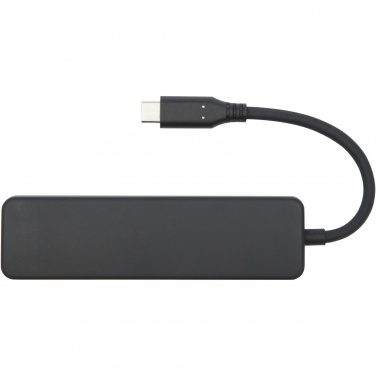Logo trade ärikingituse pilt: Loop RCS taaskasutatud plastist multimeediumiadapter USB 2.0-3.0 HDMI-pordiga