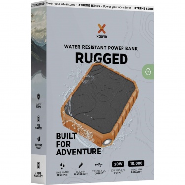 Logotrade ärikingi foto: Xtorm XR201 Xtreme 10 000 mAh 20 W QC3.0 veekindel vastupidav akupank koos taskulambiga