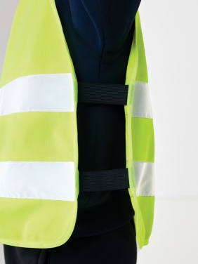 Logo trade reklaamkingid foto: GRS taaskasutatud PET hästi nähtav turvavest 7-12 aastat