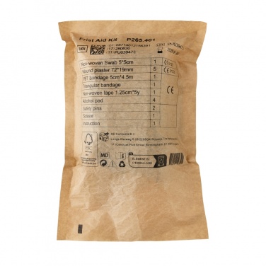 Logo trade firmakingituse pilt: RCS taaskasutatud nubuck PU kotike esmaabikomplekt postitatav