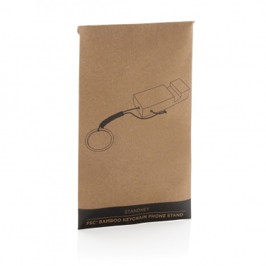 Logotrade ärikingitused pilt: Standkey bambusest võtmehoidja telefonialus