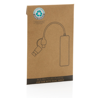 Logo trade firmakingitused foto: RCS taaskasutatud plastist kahe sisendiga USB-jaotur