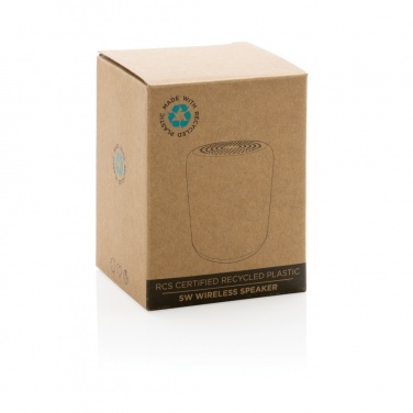 Logo trade ärikingituse pilt: RCS-sertifikaadiga taaskasutatud plastist 5 W juhtmeta kõlar