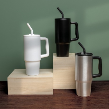 Logotrade reklaamtoote foto: Embrace deluxe roostevabast terasest termoskruus, 900 ml