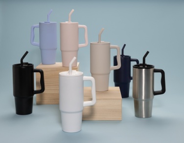 Logotrade meened pilt: Embrace deluxe roostevabast terasest termoskruus, 900 ml