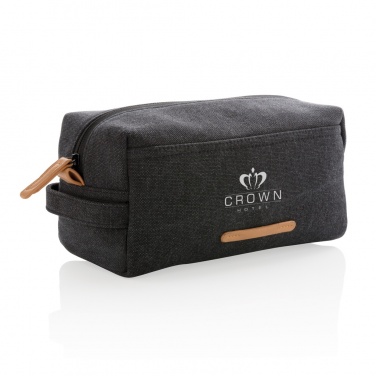 Logo trade reklaamtoote pilt: Lõuendist tualett-tarvete kott PVC-vaba