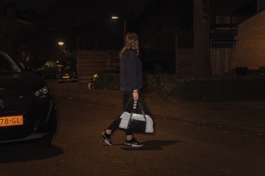 Logotrade firmakingi foto: AWARE™ RPET Peegeldav nädalavahetusekott