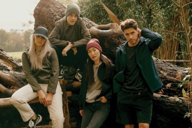 Logotrade firmakingid pilt: Iqoniq Makalu meeste taaskasutatud polüestrist softshell jakk