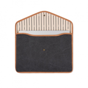 Logotrade meene foto: VINGA Bosler GRS taaskasutatud lõuendist 16" sülearvuti ümbris