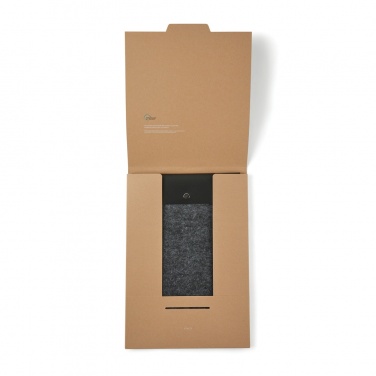 Logotrade meene foto: VINGA Albon GRS taaskasutatud vildist 17" sülearvuti ümbris