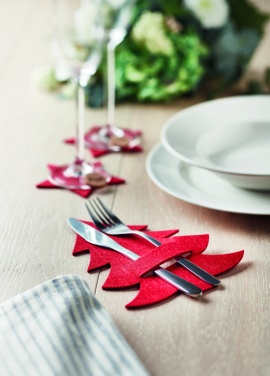 Logo trade reklaamkingitused foto: RPET vildist söögiriistade hoidiku komplekt