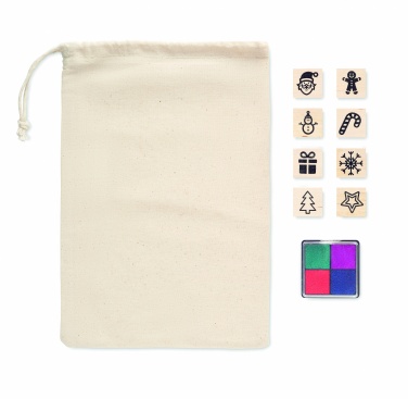 Logotrade ärikingitused pilt: 8 puidust jõulumargi komplekt