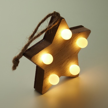 Logotrade meene foto: Puidust tuledega umbrohutäht