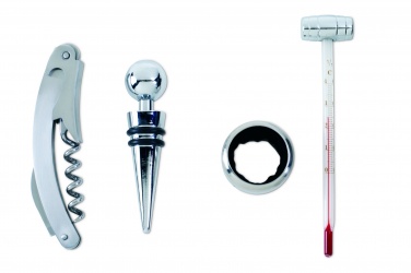 Logotrade firmakingitused pilt: Klassikaline veinikomplekt puidust karbis