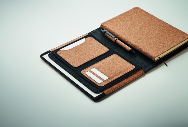 Logo trade firmakingitused foto: A5 märkmik-mapp korgist