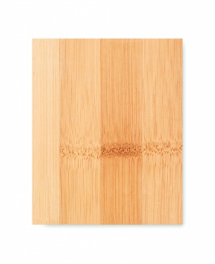 Logo trade reklaamtoote pilt: Bambusest pliiatsihoidja ja LCD kell