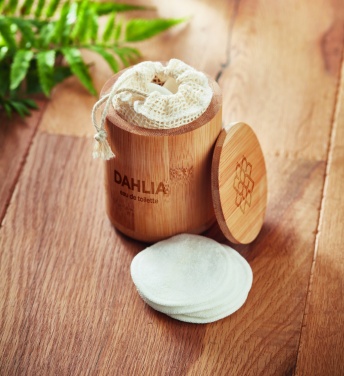 Logo trade meened foto: Bambuskiust puhastuspadja komplekt