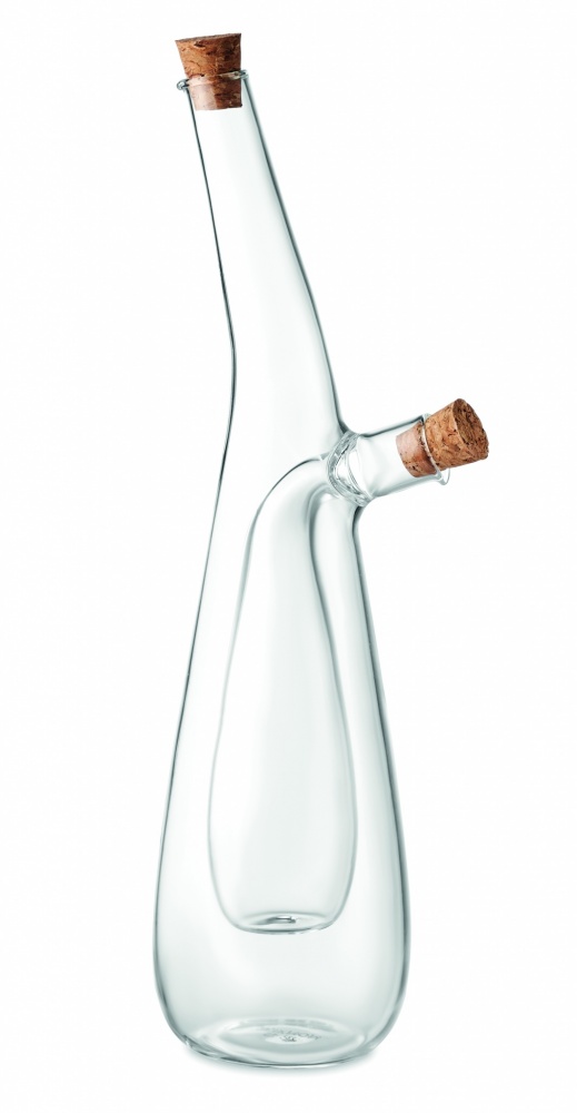 Logo trade ärikingituse pilt: Klaasõli ja äädika pudel