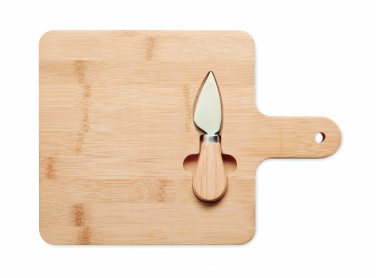 Logotrade firmakingi foto: Bambusest valmistatud juustulaud Bremen