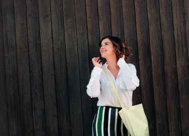 Logo trade firmakingi pilt: Puuvillane ostukott 140gr/m²