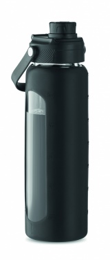 Logo trade reklaamkingitused foto: Varrukaga klaaspudel 750 ml