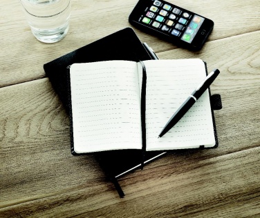 Logotrade meene foto: A6 märkmik pliiatsiga 72 vooderdatud