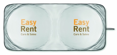 Logo trade ärikingi pilt: Kokkupandav päikesesirm autosse