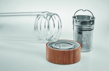 Logotrade reklaamkingid pilt: Kaheseinaline klaaspudel 400ml München