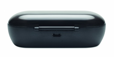 Logo trade meene pilt: TWS kõrvaklapid koos laadimiskarbiga