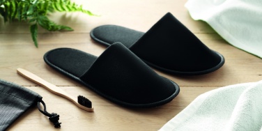 Logotrade reklaamkingituse foto: Bambusest hambahari Kraft karbis