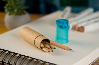 Logotrade reklaamkingid pilt: Puidust värvipliiatsid BECKY