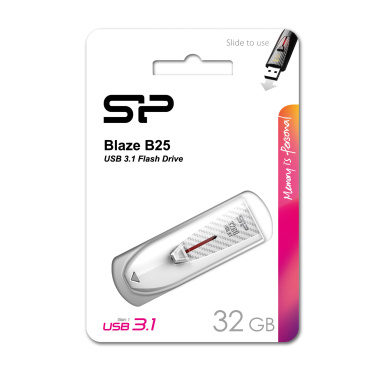 Logo trade reklaamkingituse pilt: Pendrive Silicon Power Blaze B25 3.1