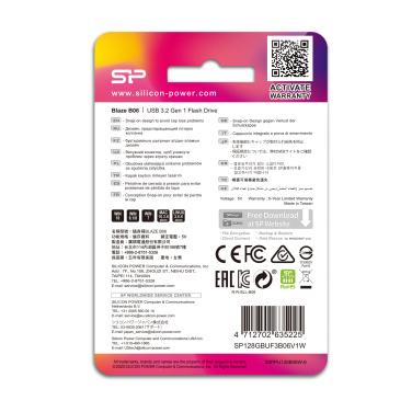 Logotrade ärikingitused pilt: Pendrive Silicon Power Blaze B06 3.0