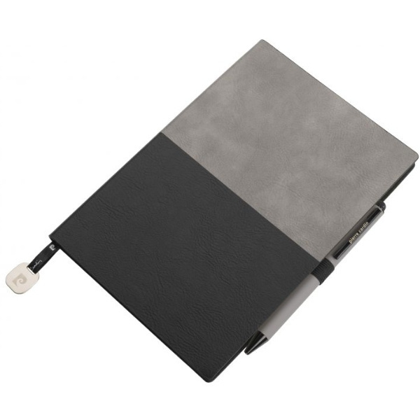 Logotrade reklaamtooted pilt: Märkmik A5 ja pastapliiats REPORTER Pierre Cardin