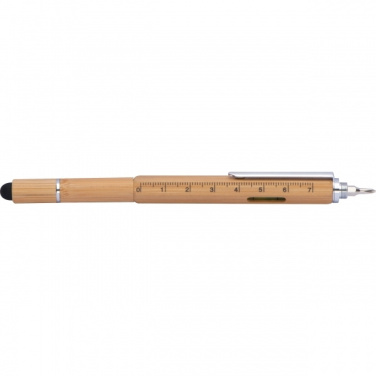 Logotrade reklaamkingi foto: 6in1 multifunktsionaalne pastapliiats COIMBRA