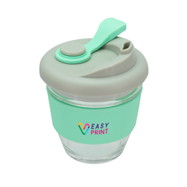 Logo trade firmakingituse pilt: Klaasist kohvitass 227 ml