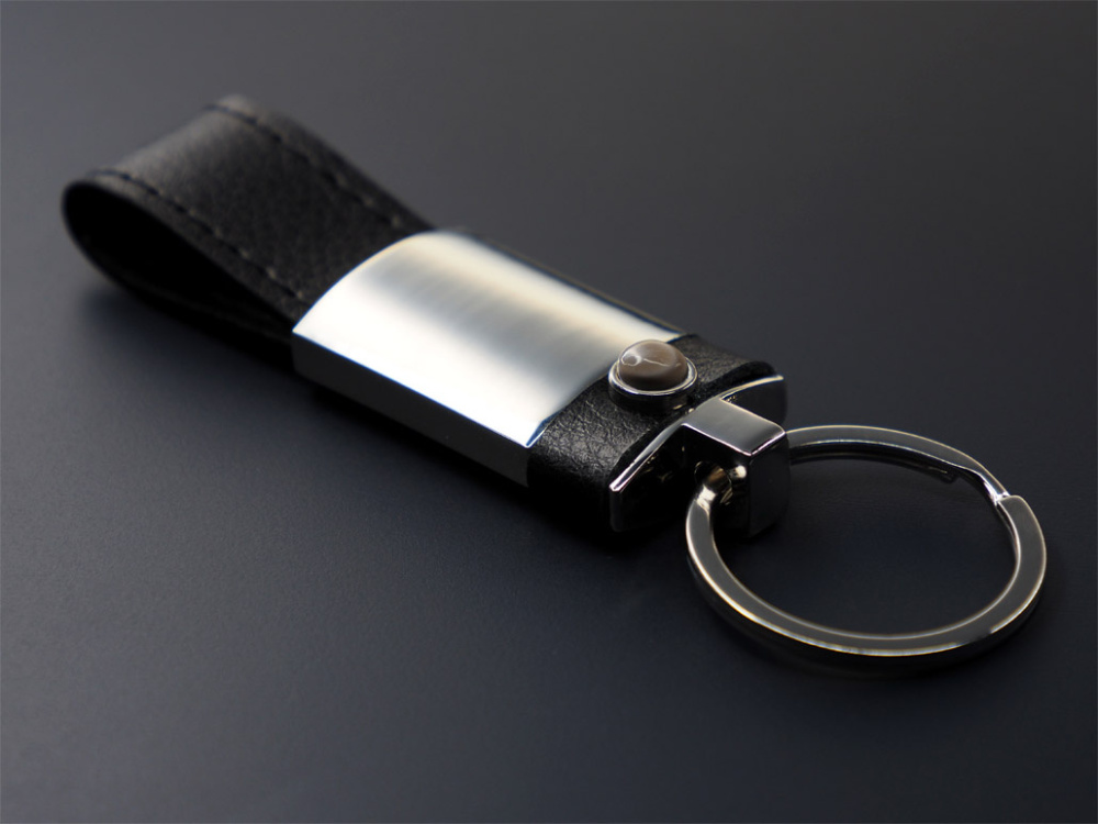 Logotrade reklaamtooted pilt: Triibuline tulekivi võtmerõngas 1292095