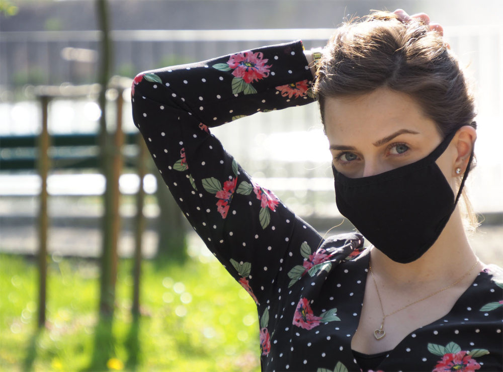 Logo trade firmakingid foto: MARS PRO puuvillane mask (suurus M) koos tasku ja HEPA-filtriga 1380165