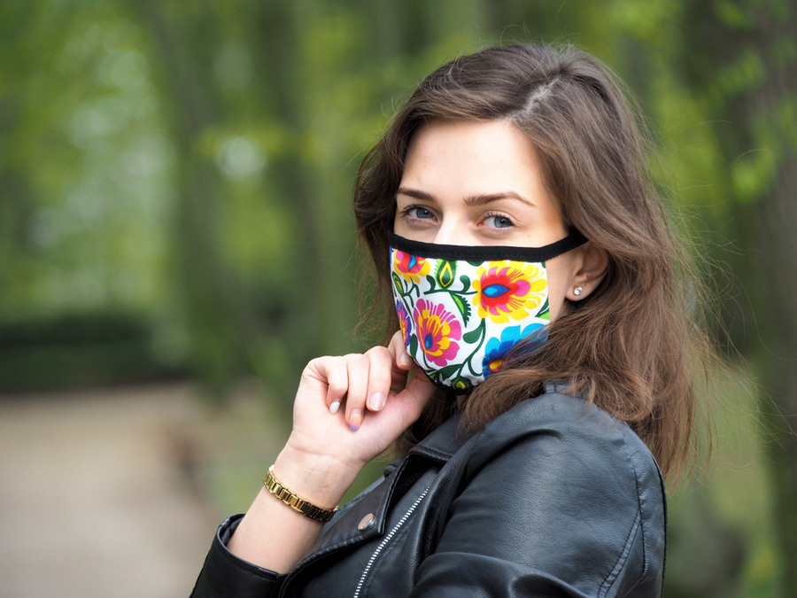 Logotrade reklaamtoote foto: MARS puuvillane mask (suurus L) 1569165