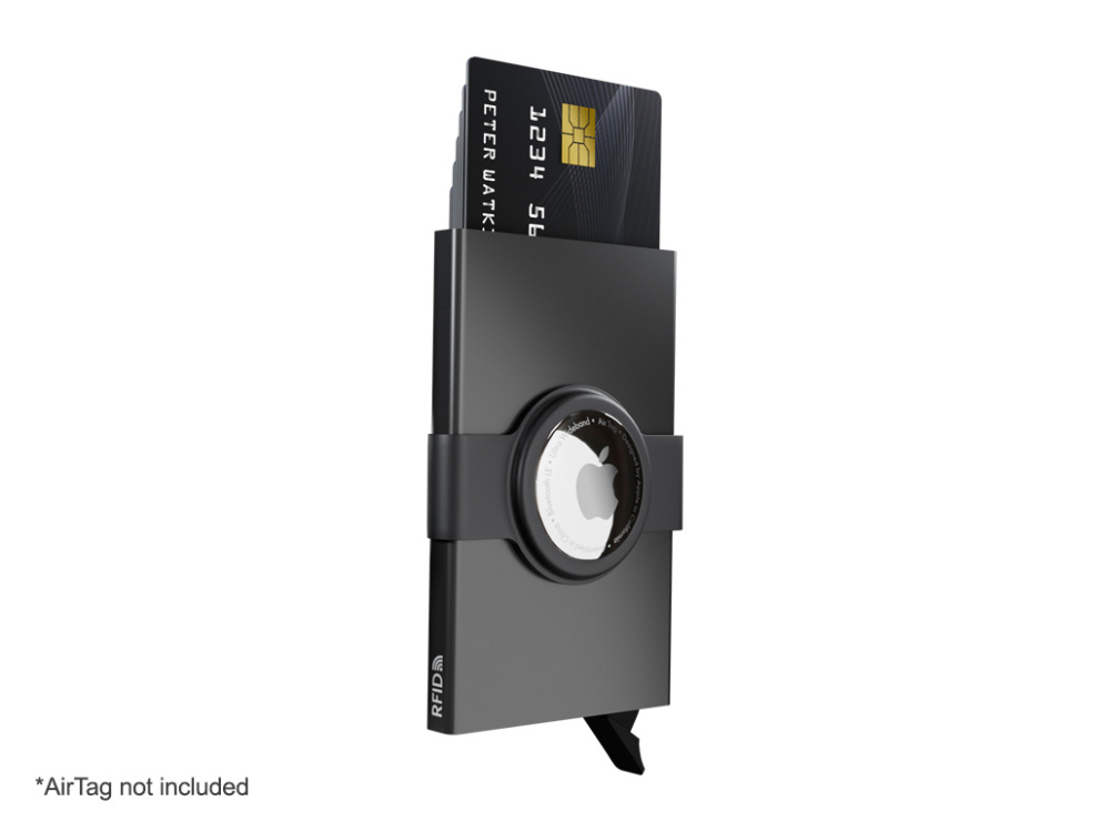 Logo trade meene pilt: RFID-krediitkaardi ümbris koos AirTag'i hoidjaga 2163108