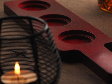 Logotrade reklaamkingi foto: Puidust 3 Shot klaasi alusega 1863121