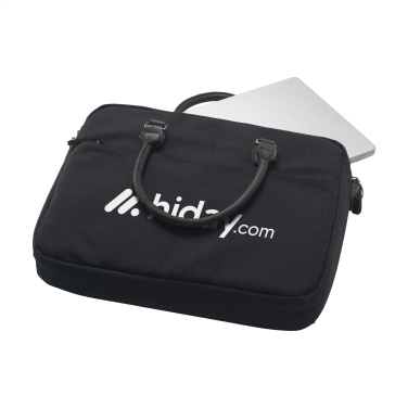 Logo trade firmakingi pilt: Denveri taaskasutatud lõuendist 15,6-tolline sülearvutikott