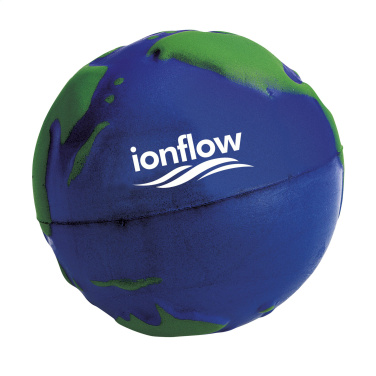 Logo trade reklaamtoote pilt: StressGlobe Ø 6,5 cm stressipall