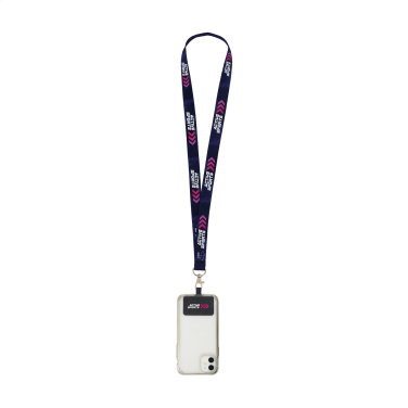 Logo trade reklaamkingitused foto: Lanyard Sublimation RPET 2 cm Patch võtmejuhtmega