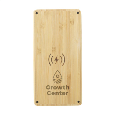 Logo trade reklaamkingid foto: Solar Powerbank 8000+ juhtmevaba laadija